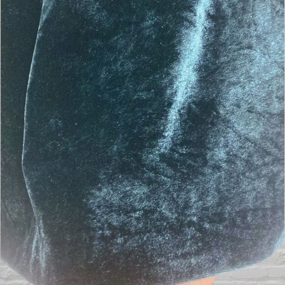 J.Crew Hunter Green Velvet Tank Top 2 Evening Party Keyhole Back Lined - Picture 9 of 15